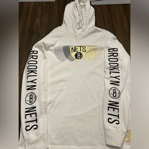 Men’s Express X NBA Brooklyn Nets Hoodie Sz L